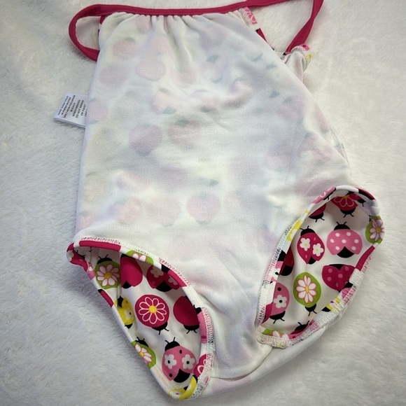 Gymboree Nylon/Spandex Ladybugs One Piece Infant Girls Swimsuit 6-12 Months - Picture 7 of 7
